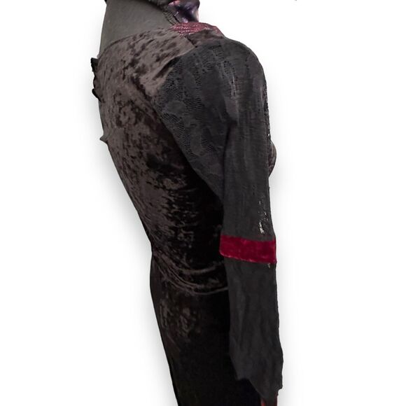 Halloween Dress Renaissance Maiden Vampire Gothic Costume Sz Small/Medium - Picture 8 of 13